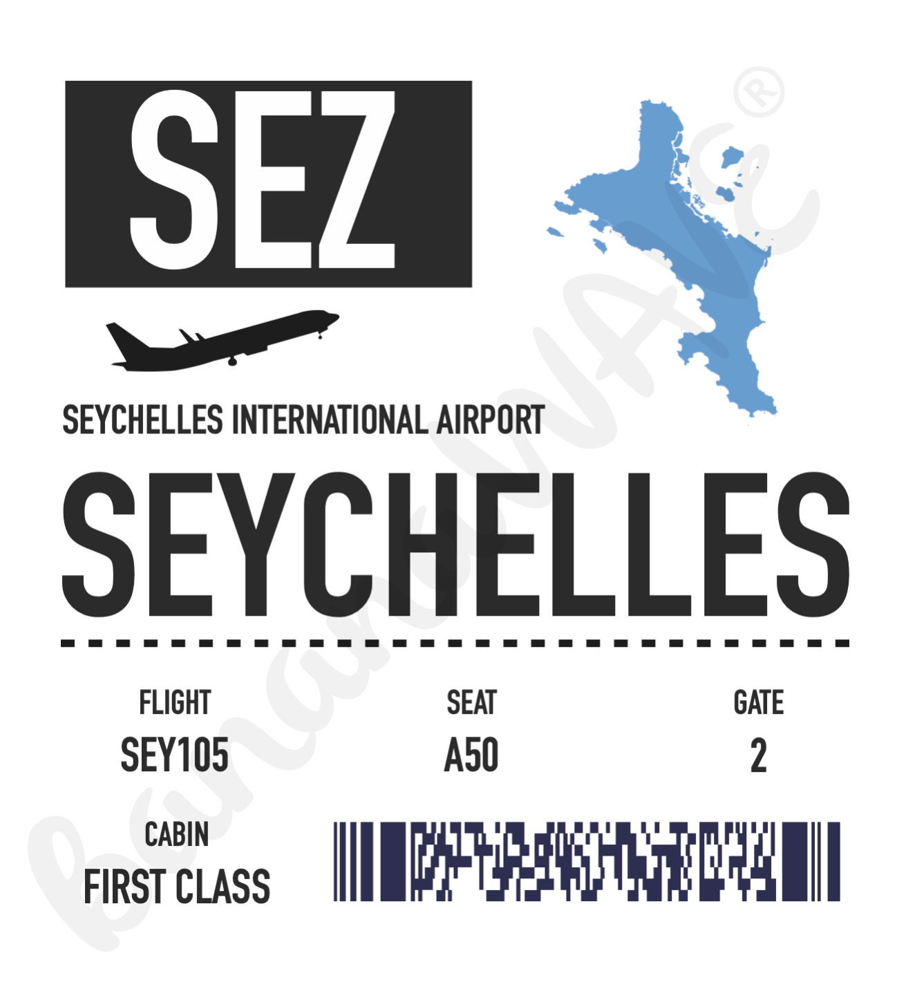 Seychelles International Airport T-Shirt