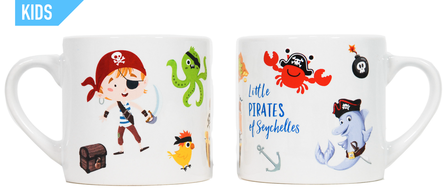 Little Pirates of Seychelles mug 6oz