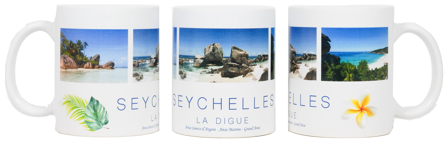 « La Digue 2 » Matt Mug 11oz