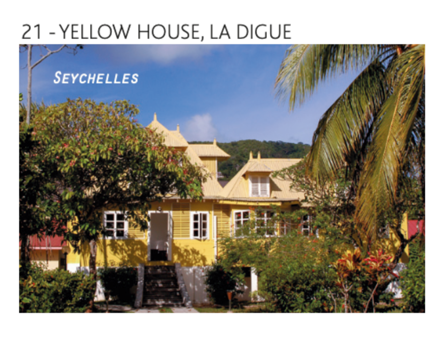 La Digue Island Magnets