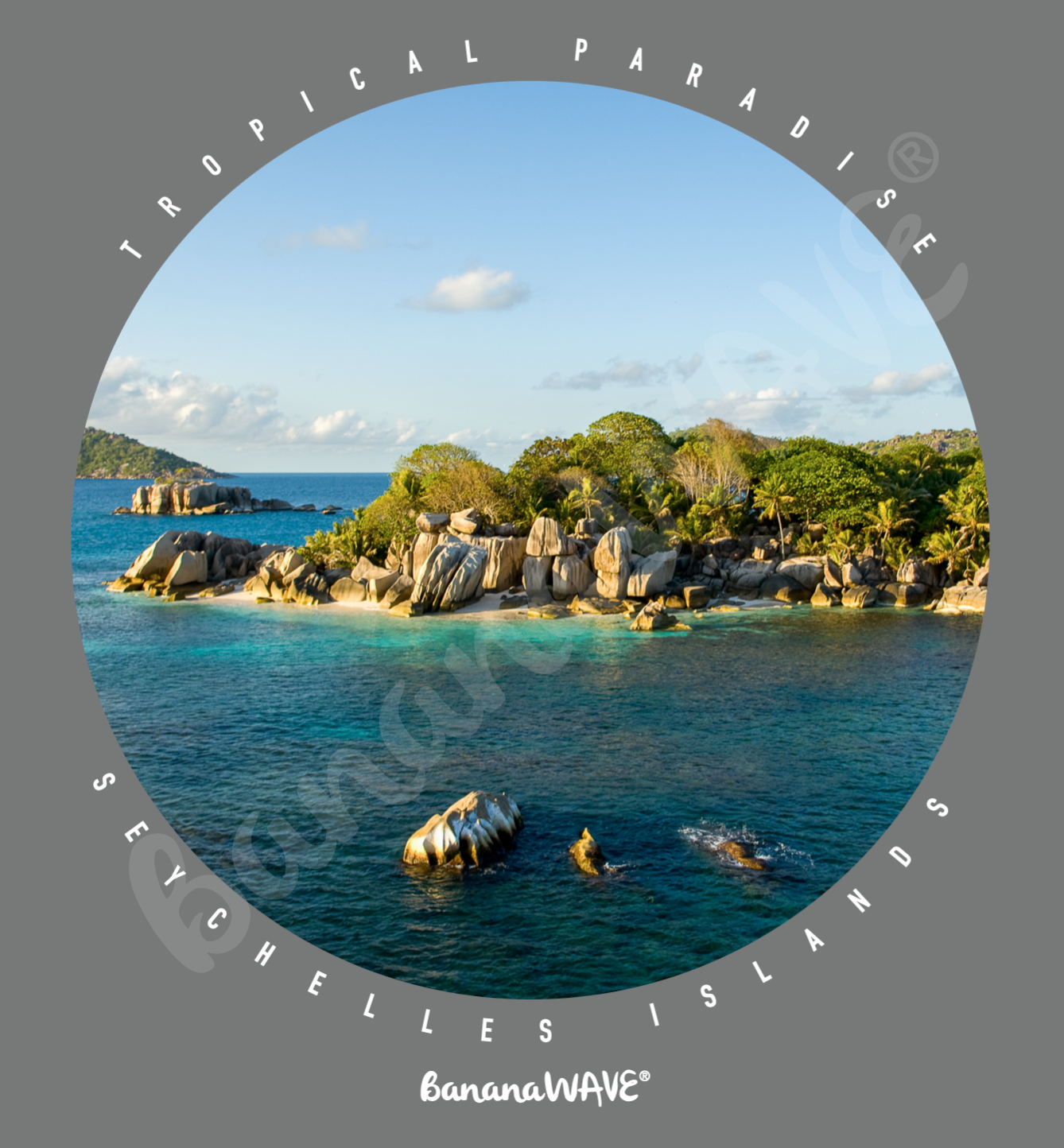 Tropical Paradise "Coco Island" T-Shirt