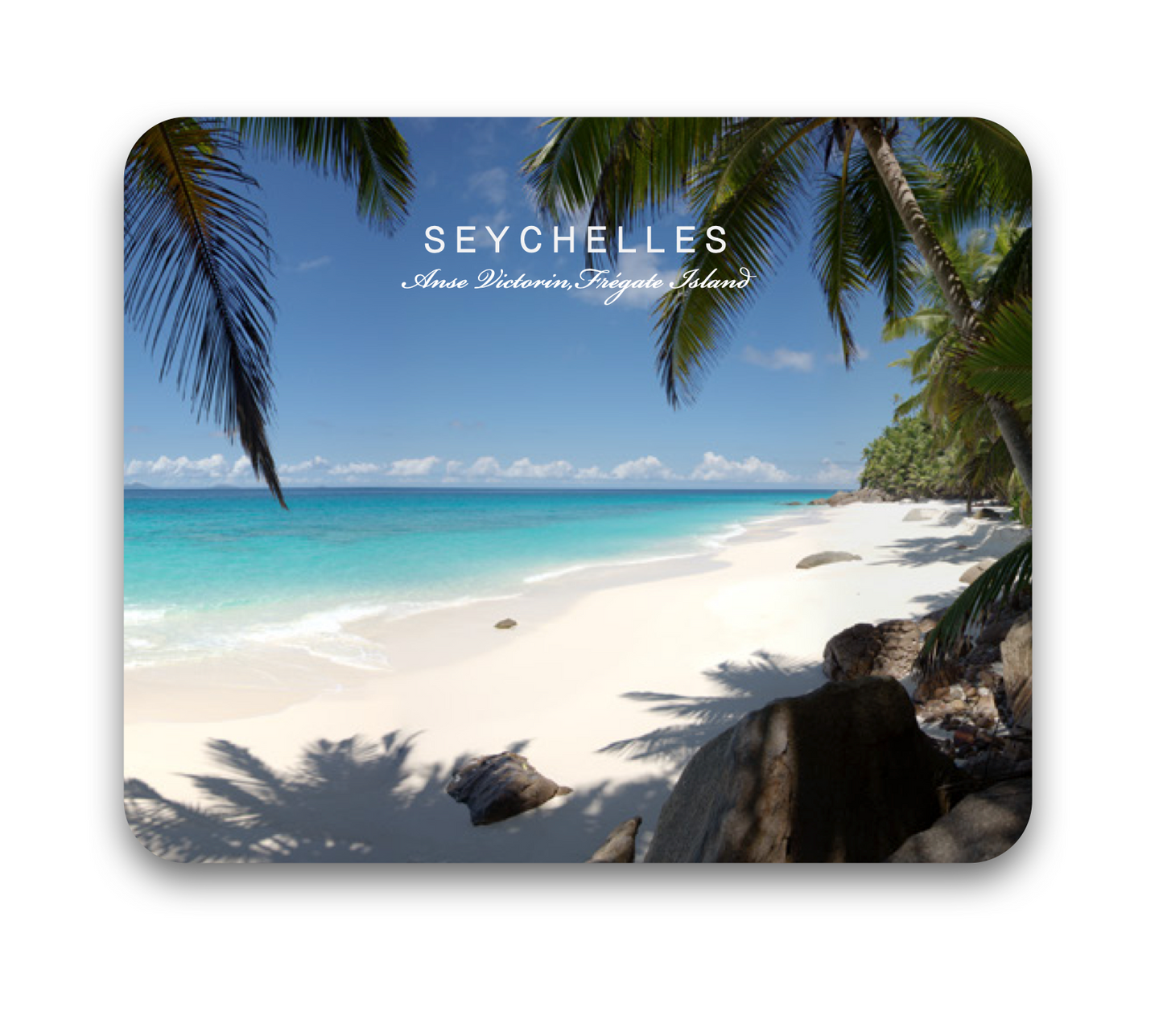 Fregate Island Mouse Pad