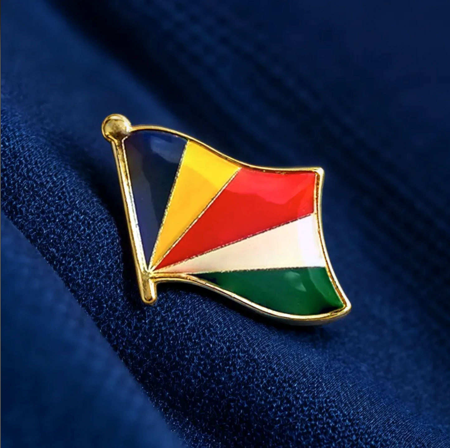 Seychelles Flag Pin