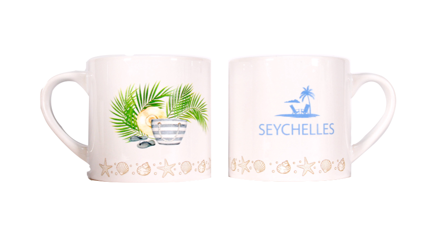 Seychelles Blue Mug 6oz