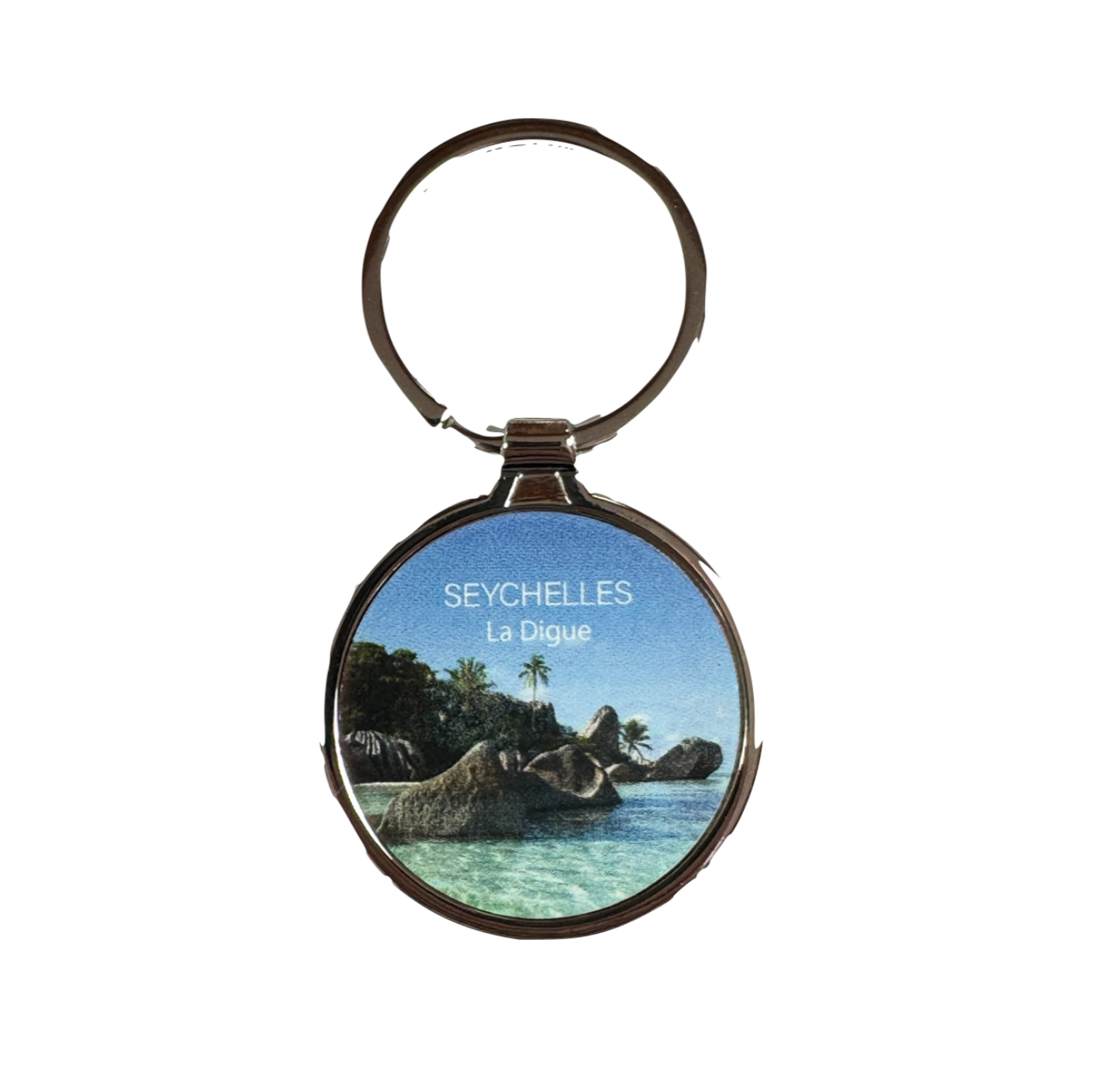 La Digue 4 Keychain