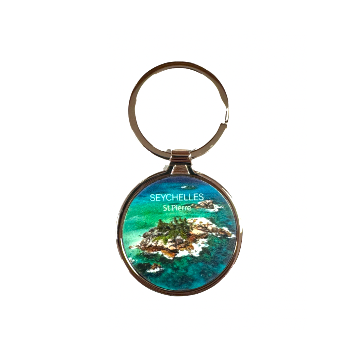 Saint-Pierre Island Keychain