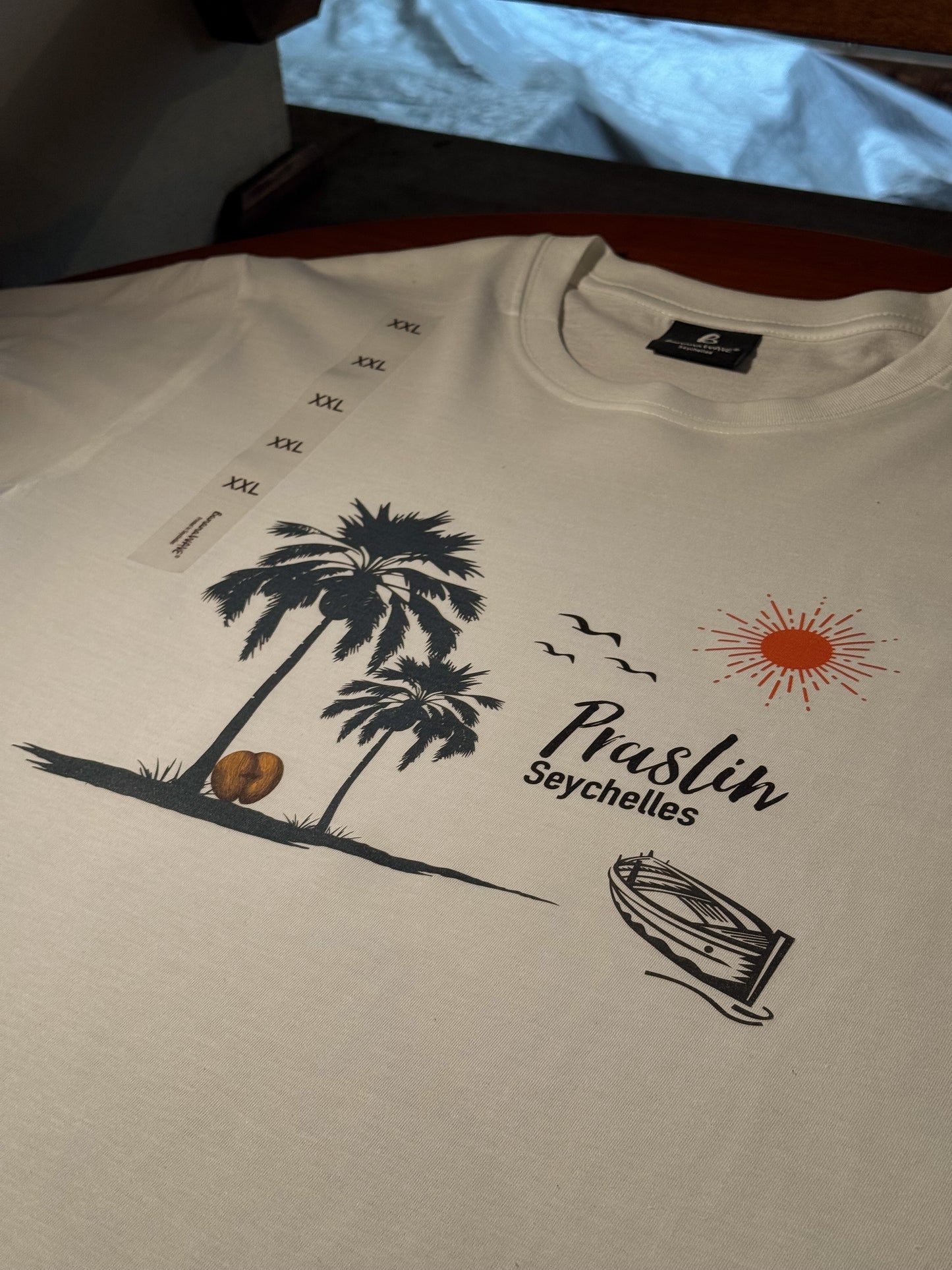 Praslin Island T-Shirt White