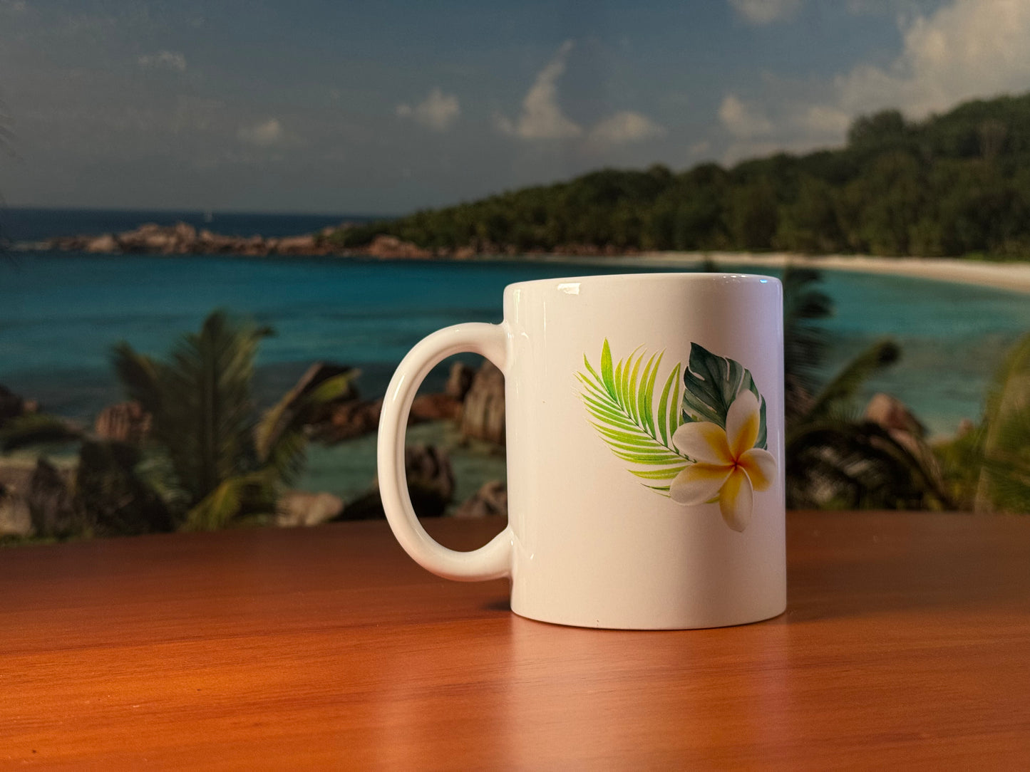 Green Seychelles Mug 11oz