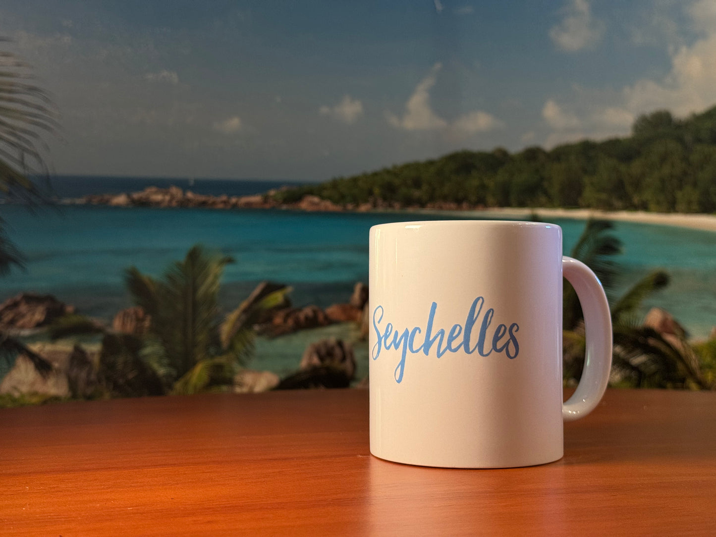 Green Seychelles Mug 11oz