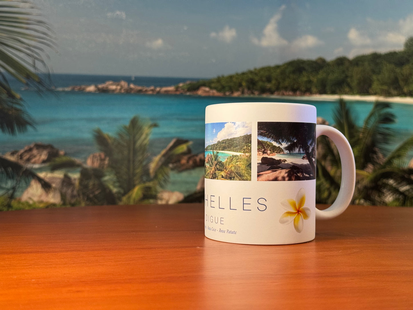 « La Digue 1 » Matt Mug 11oz