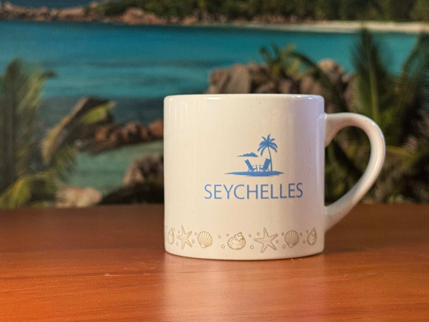 Seychelles Blue Mug 6oz