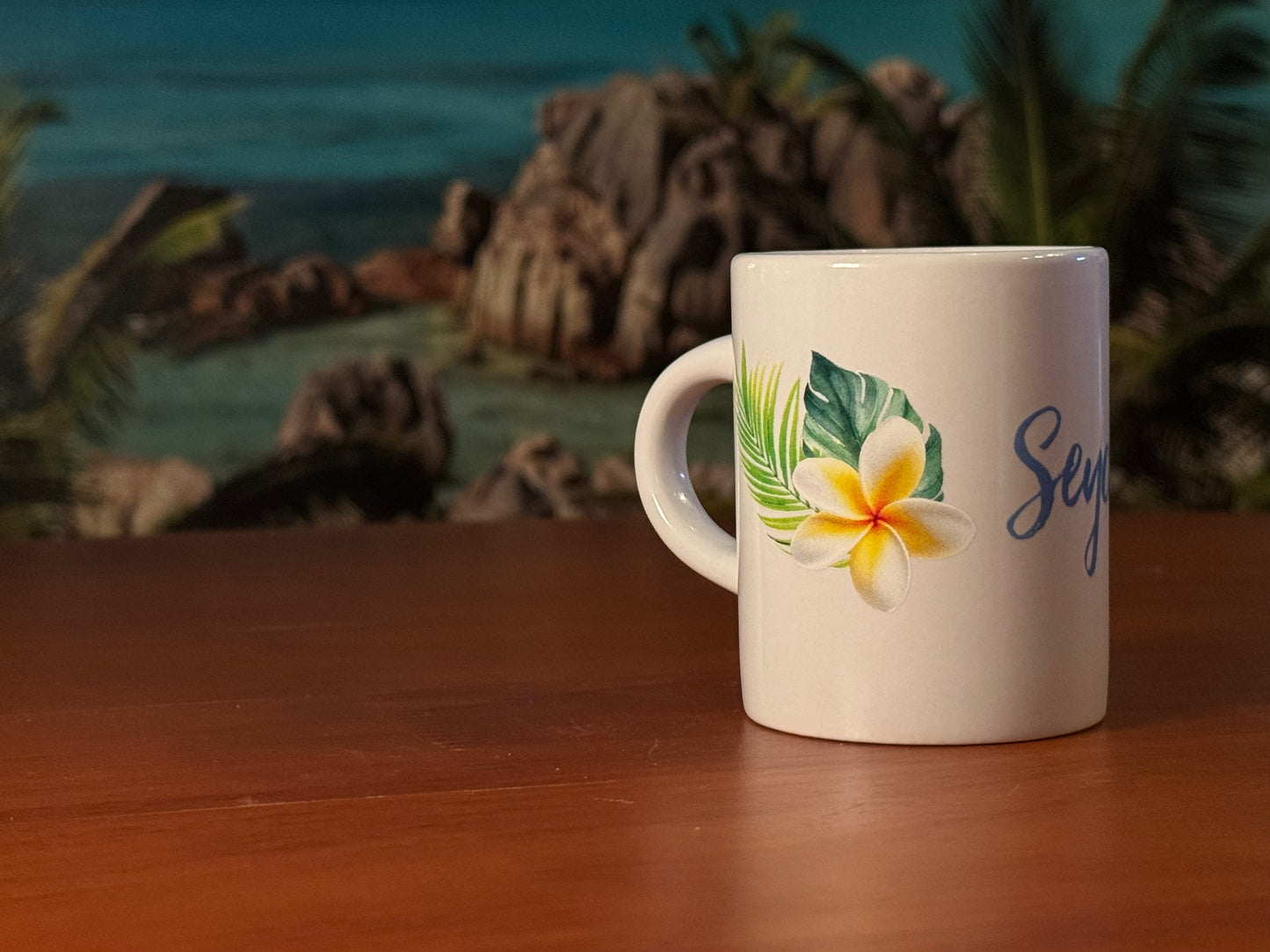 Green Seychelles Mug 3oz