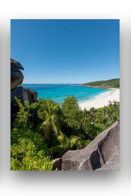 Grand anse La Digue Note Pad