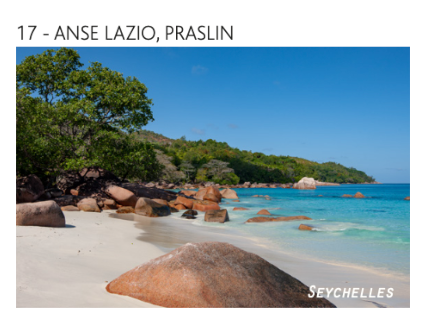 Praslin Island Magnets