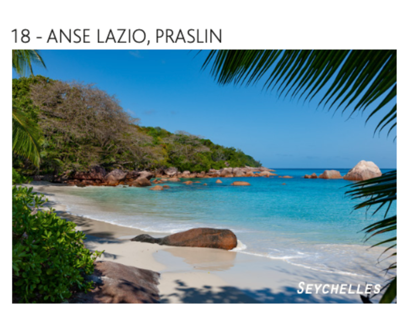 Praslin Island Magnets