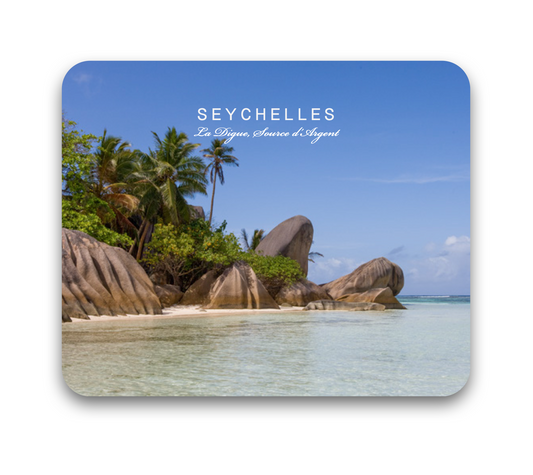 Anse Source D'Argent Mouse Pad