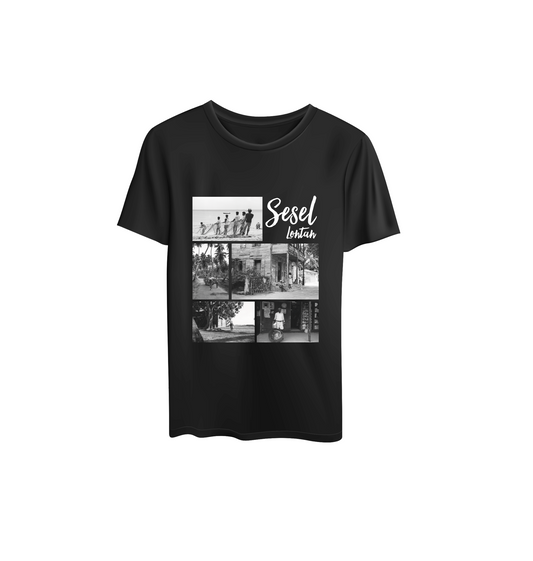 Sesel Lontan T-Shirt Black