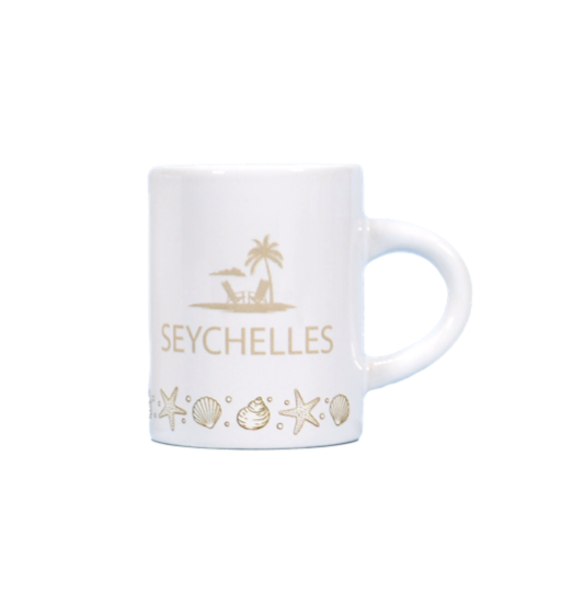 Seychelles Shell Sand Mug 3oz