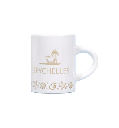 Seychelles Shell Sand Mug 3oz