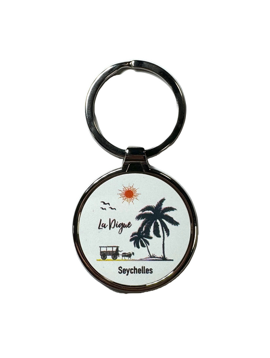 La Digue Island Key Chain