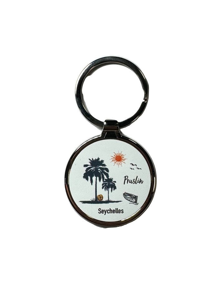 Praslin Island Key Chain