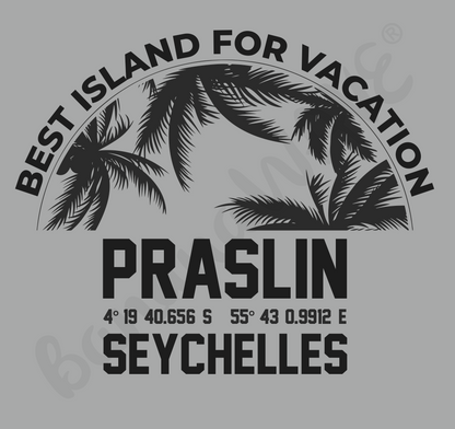 Praslin Vacation Island T-Shirt